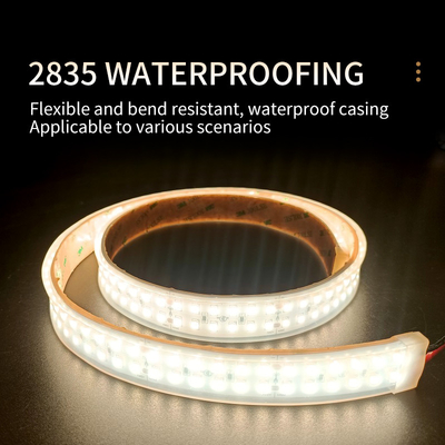 Fita de LED de gotejamento SMD 2835 Caixa à prova d'água Fita de LED de 10 mm