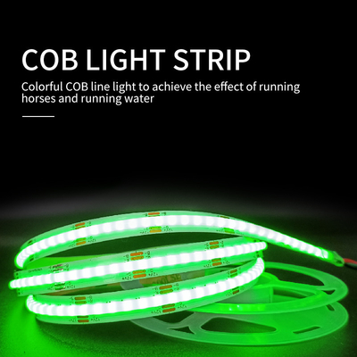 Fita LED COB ultra estreita linha flexível 24V Ra90 4mm de largura 480 contas