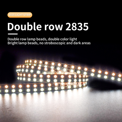 Flexível SMD 5050 LED Strip Light 120 lâmpada para escada/janela/banheiro espelho lâmpada