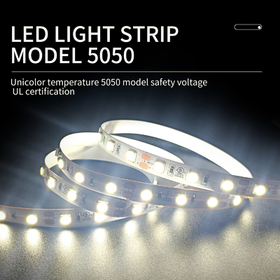 Lâmpada flexível monocromática 21 da água das tiras 5050 do diodo emissor de luz de SMD - 23LM/LED