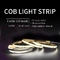 Guarda-roupa de engenharia 4000k Cob Led Strip Light à prova d'água